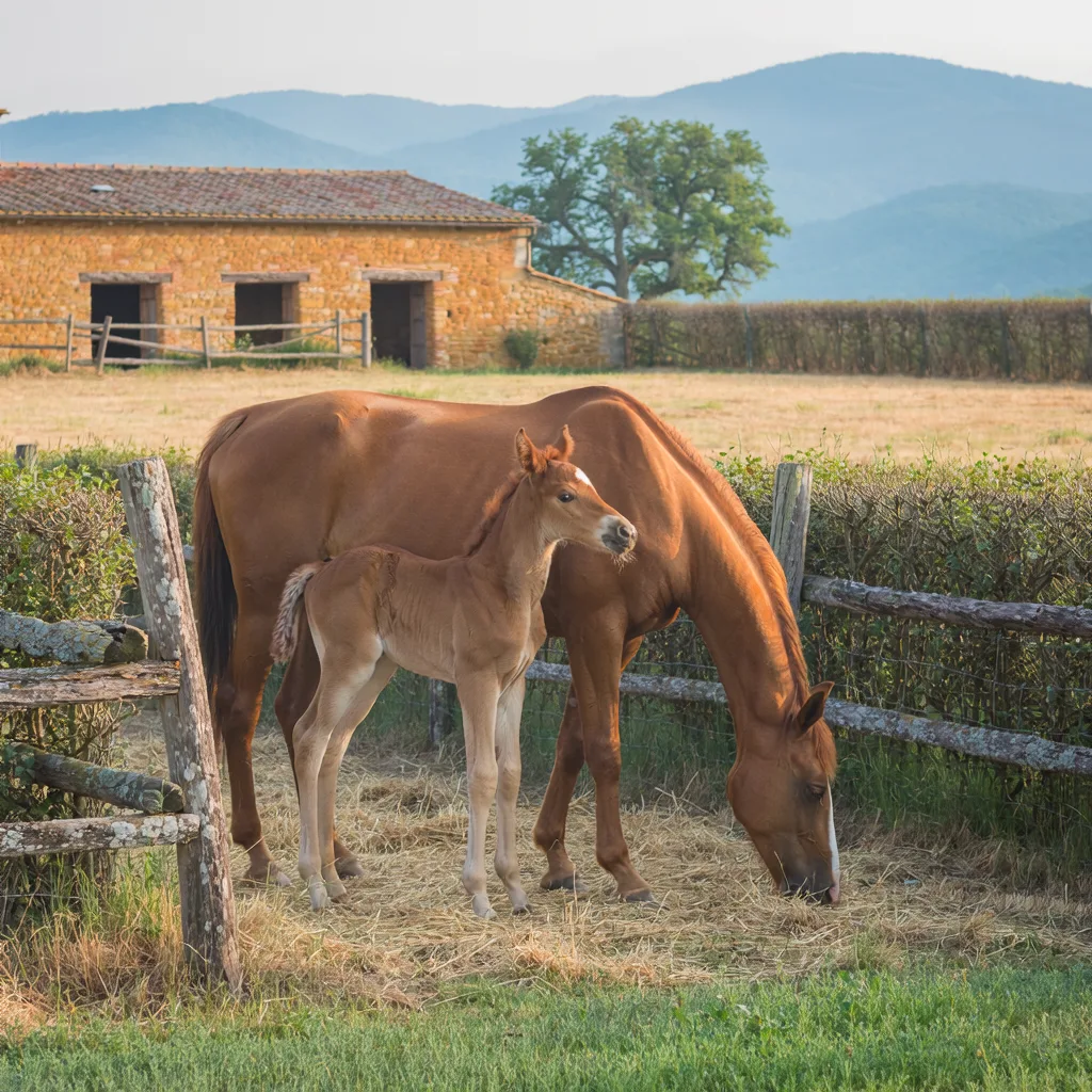 Élevage de chevaux, Écuries Malandain, Montracol